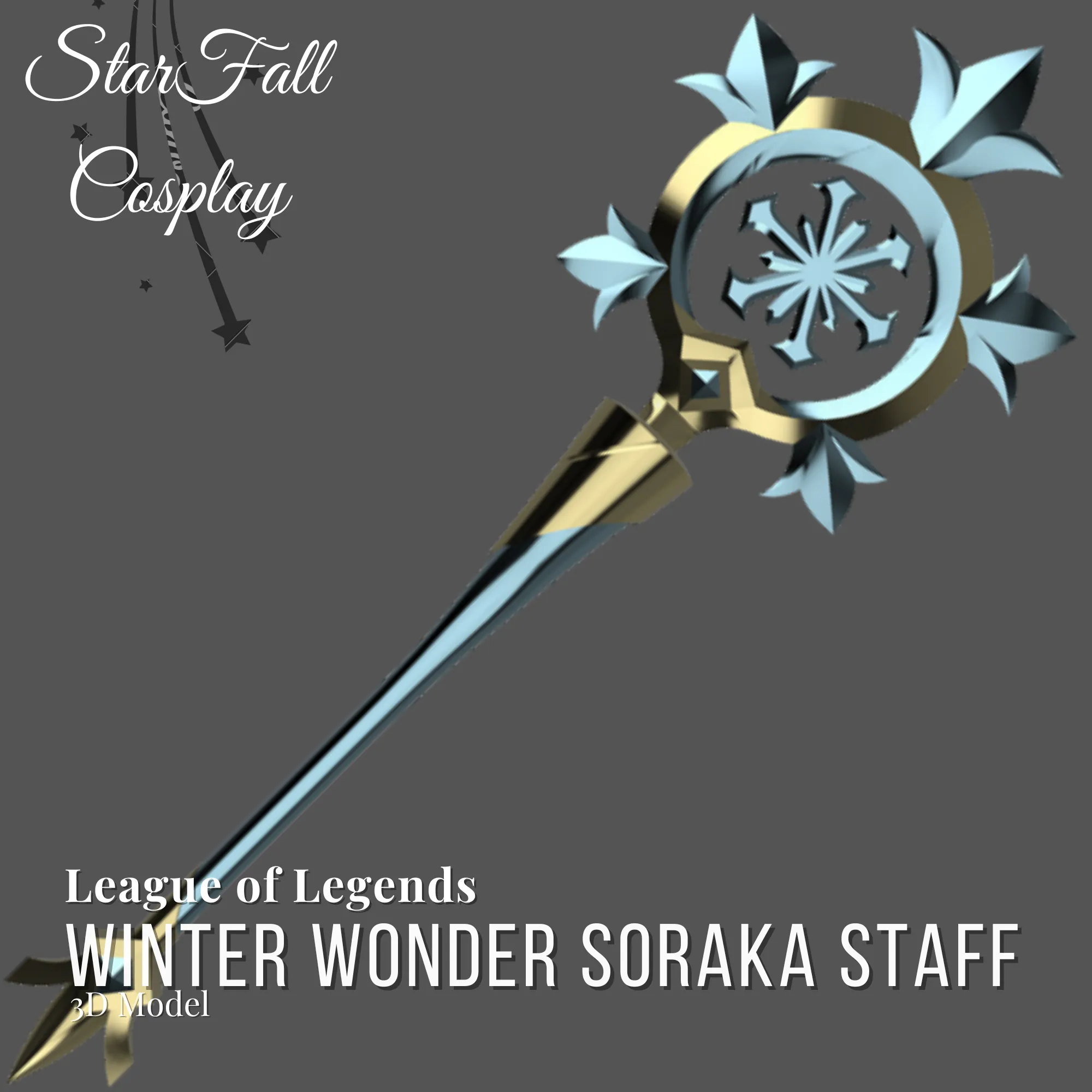 Winter Wonder Soraka Staff League of Legends