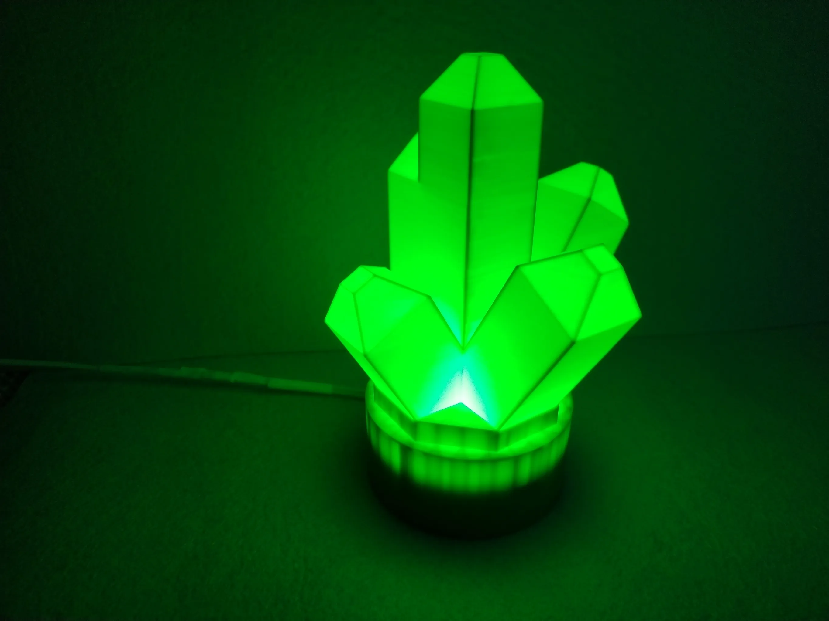 Crystal night light