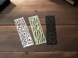 Organic Patterns Bookmark – Set of 3-1