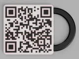 QR keychain-1