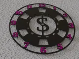 Casino 2 wall clock-5
