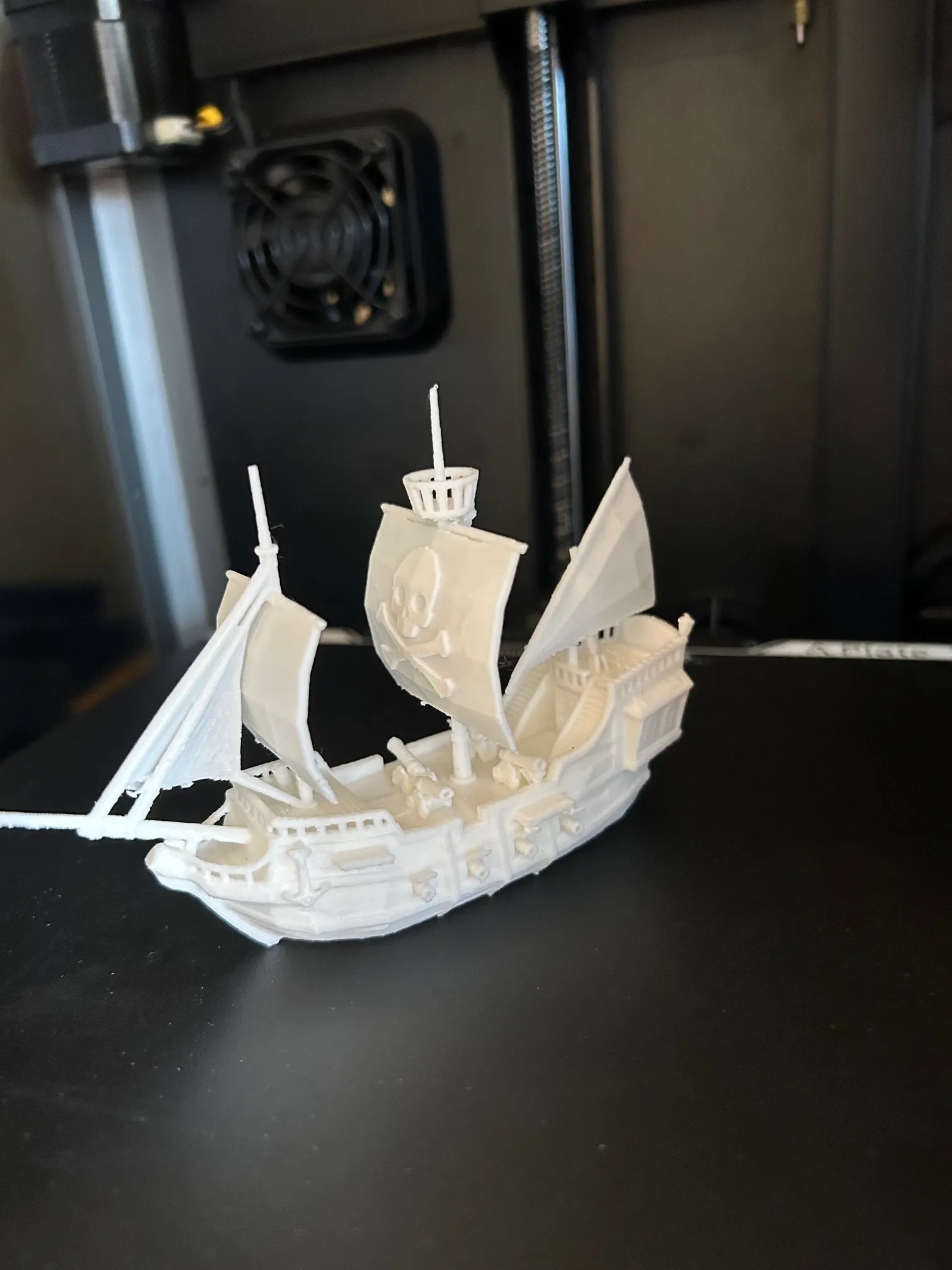 stylized Pirate  gallion boat-1