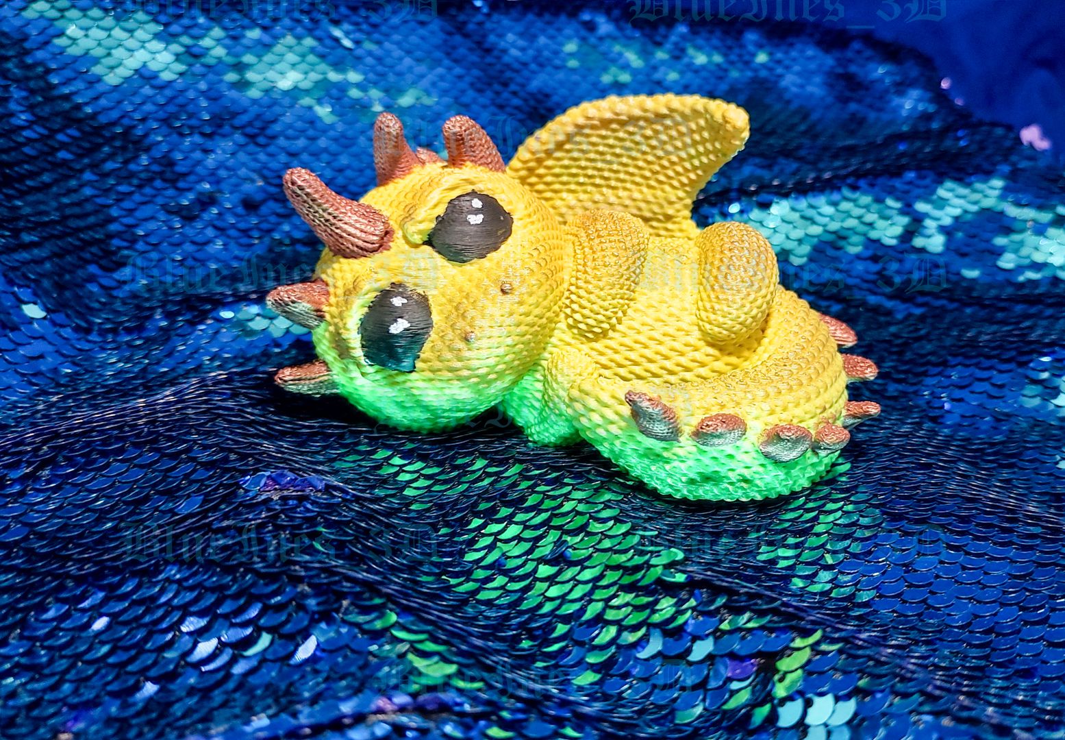 CROCHET/KNITTED BABY KAWAII DRAGON | 3D models download | Creality Cloud