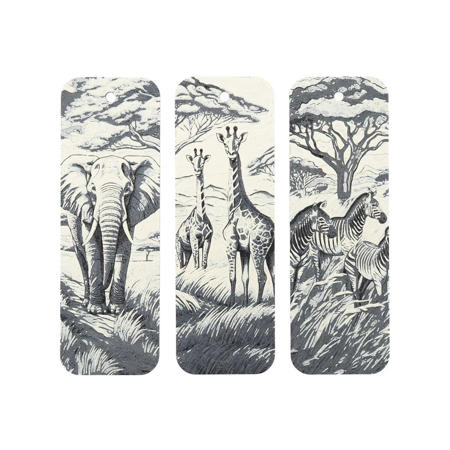 Savanna Wildlife Bookmarks