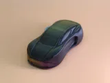 Porte-clés de voiture abstrait-4