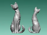 Cat making pattern - 3D print-1