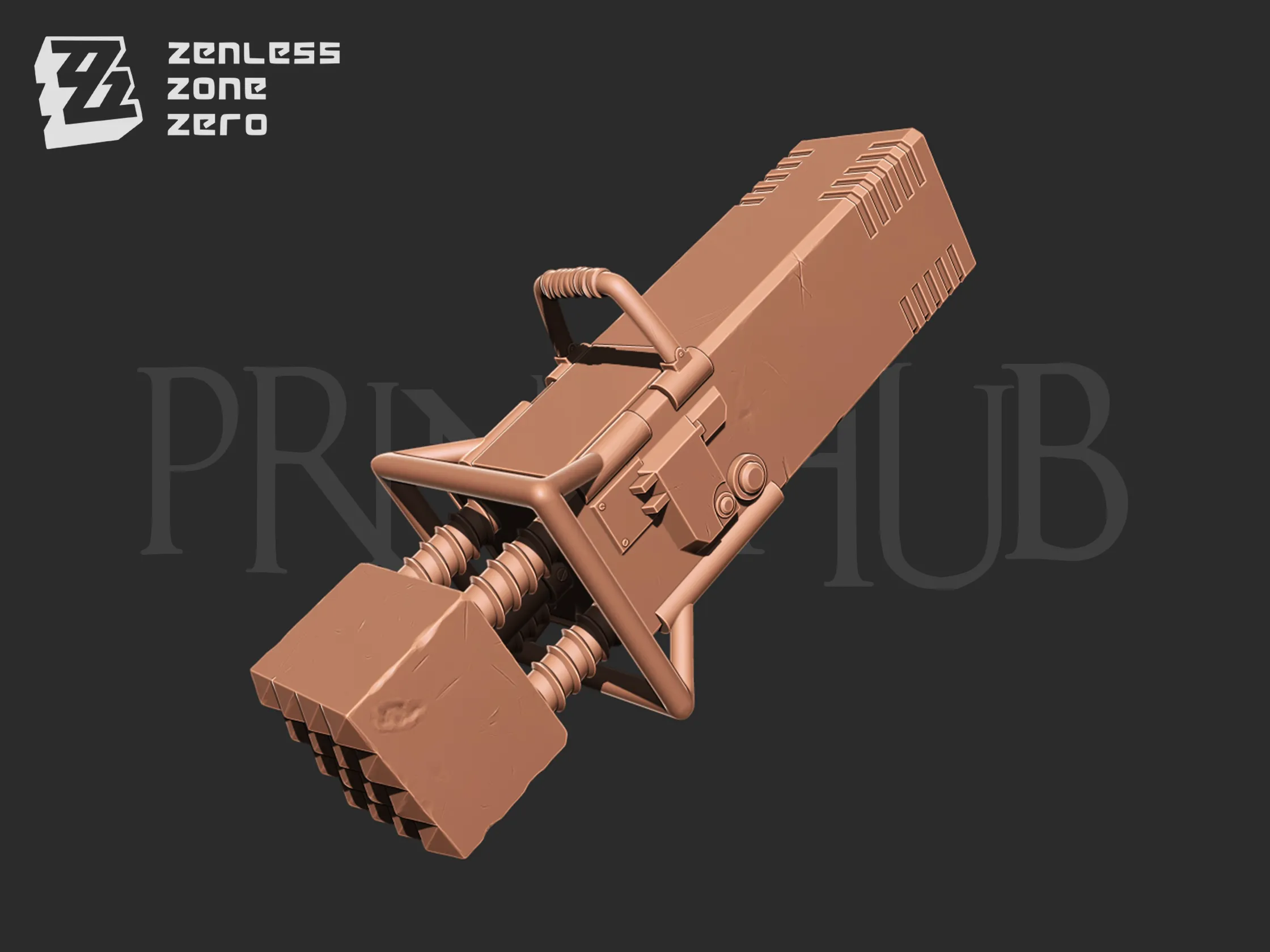 ZenlessZoneZero ben bigger W-Engine Big Cylinder for cosplay