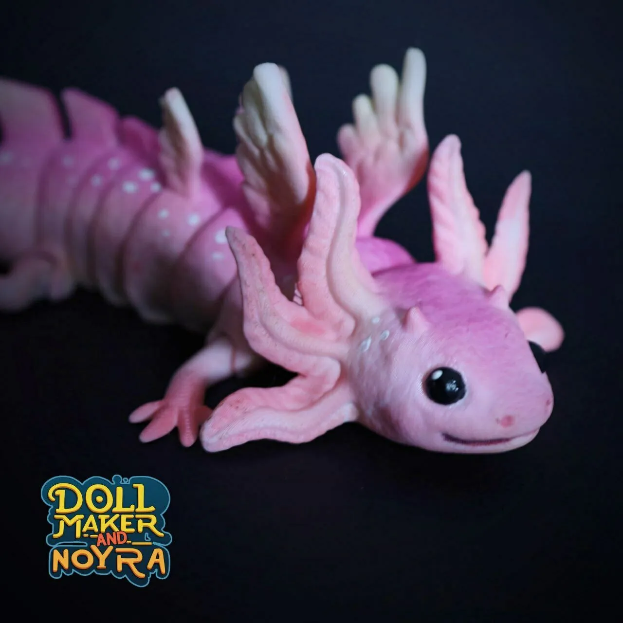 Stampa su luogo articolato angelo axolotl