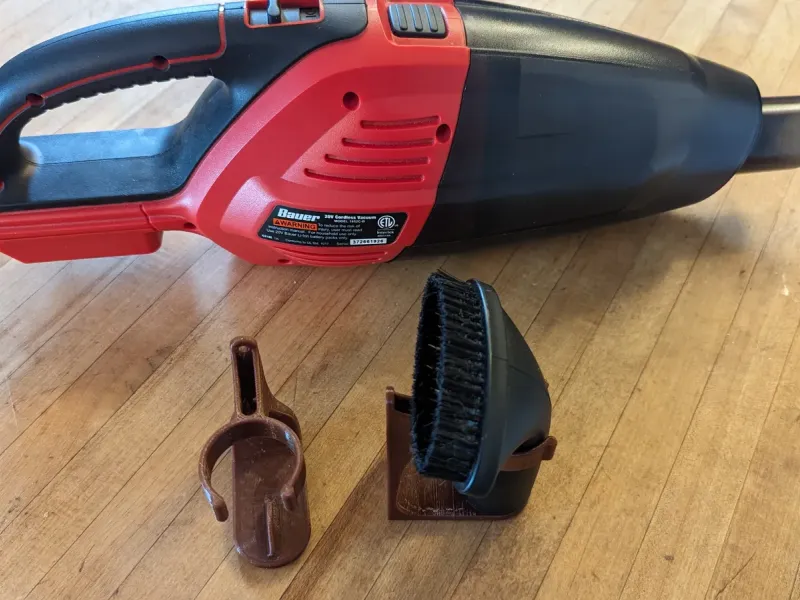Bauer Cordless Vacuum Accessory Wall Mount