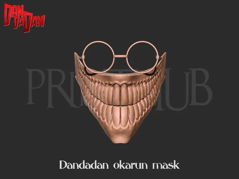 Dandadan Okarun High Quality Mask - Cosplay