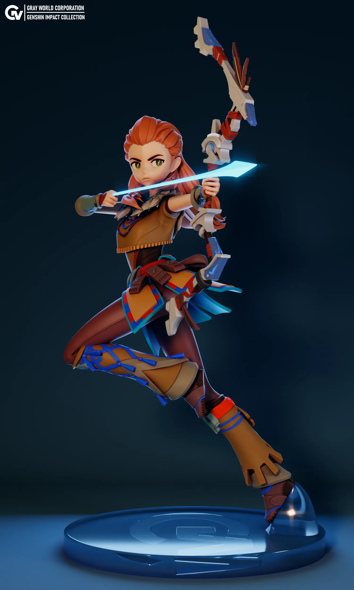 Aloy | Genshin Impact | 3D models download | Creality Cloud