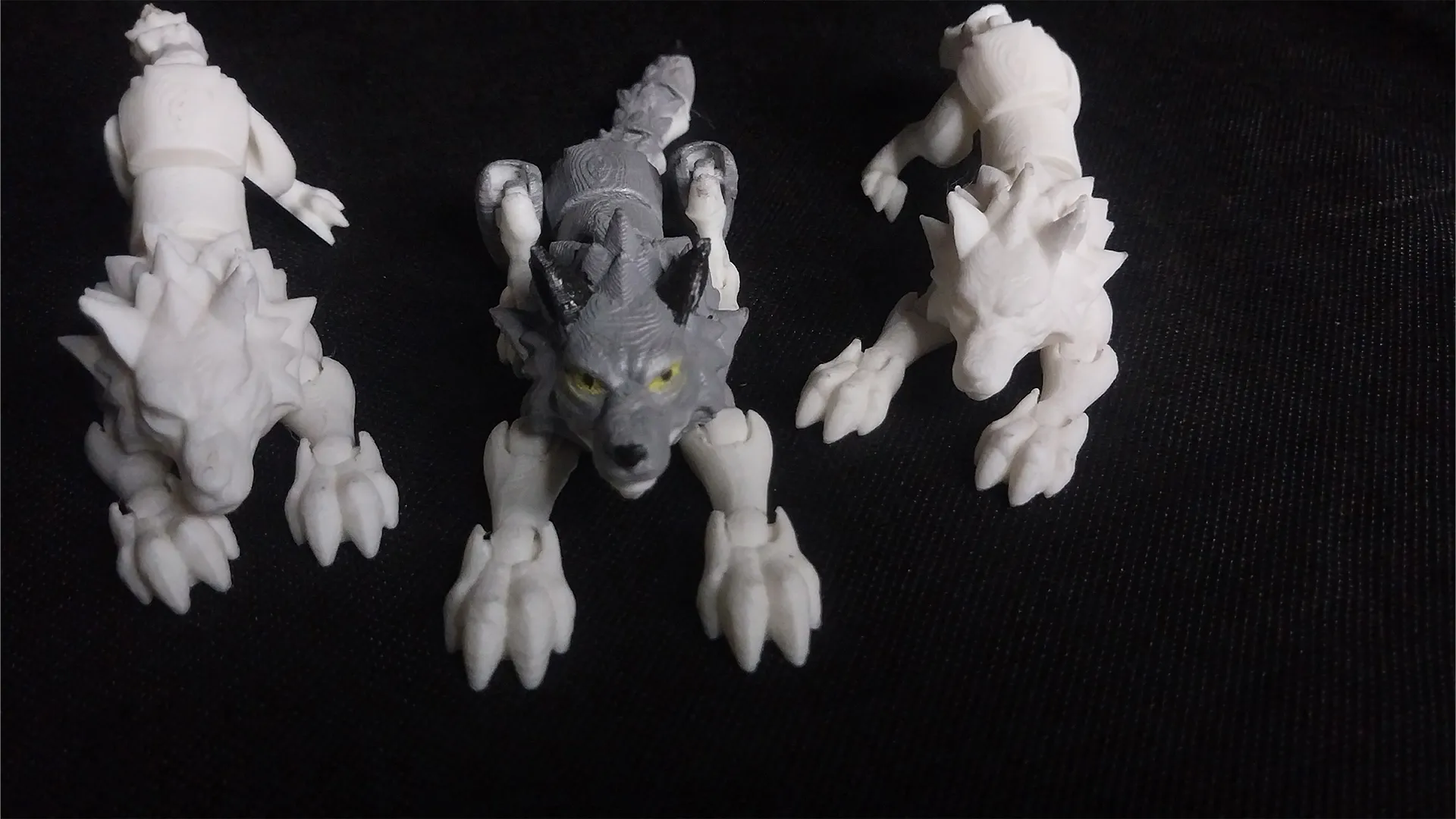 Articulated Wolf - Multiple Flexibility Versions