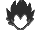Vegeta Keychain Black-1