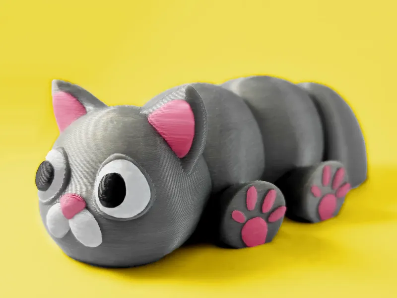 Articulating Cat Cute Flexi