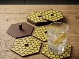 Honeycomb Coaster Set-1