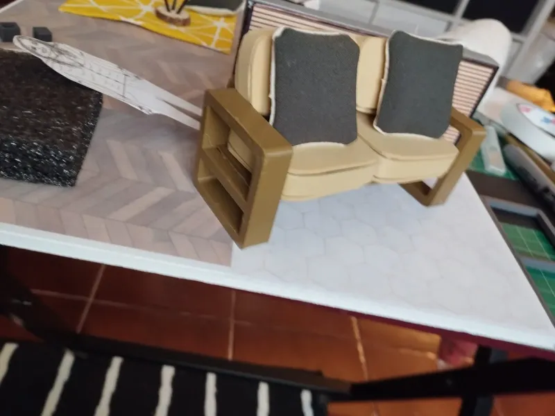 Miniatur-Sofa - DollHouse