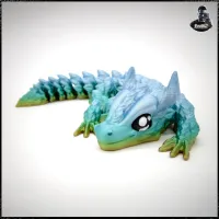 Immortal Dragon - Articulated - Print in Place-1