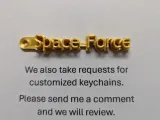 Space Force Keychain-0