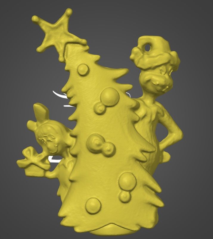 grinch ornament 2 | 3D models download | Creality Cloud