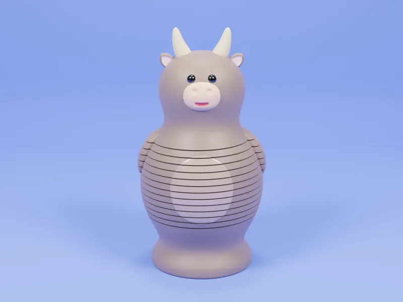 Spring Ox 弹簧牛