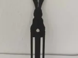 Bookmark rabbit with ears-0