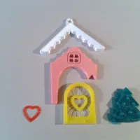 Christmas house ornament-3