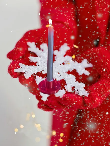 Festive Candle Holder: The Perfect 3D-Printed Christmas