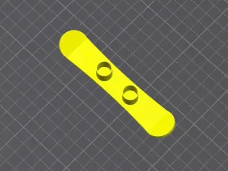 Kids Size Finger Snow Board Toy