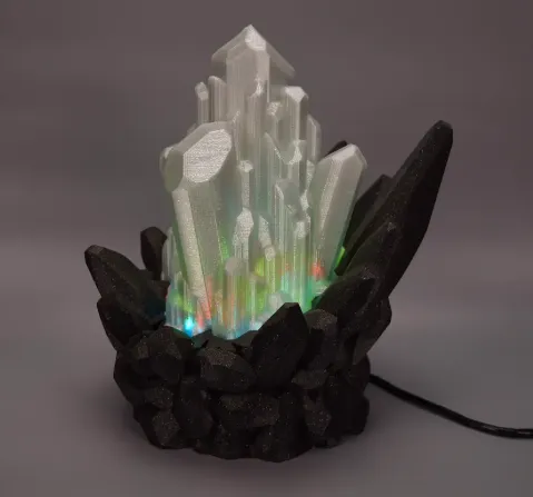 Crystal Led Night Lamp