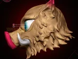 Inosuke Mask - Demon Slayer Cosplay Helmet - Kimetsu Zaiba-3