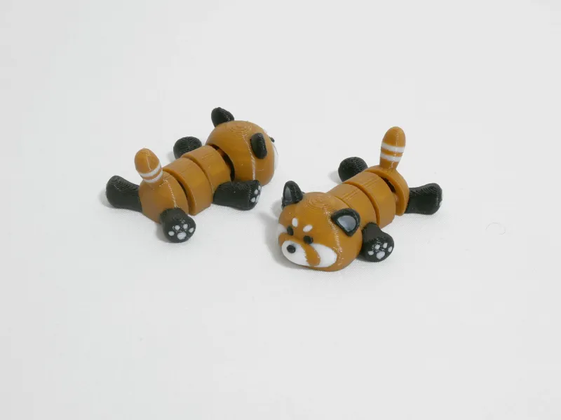 Mascotas de bolsillo articuladas – Panda rojo (Ailurus fulgens)