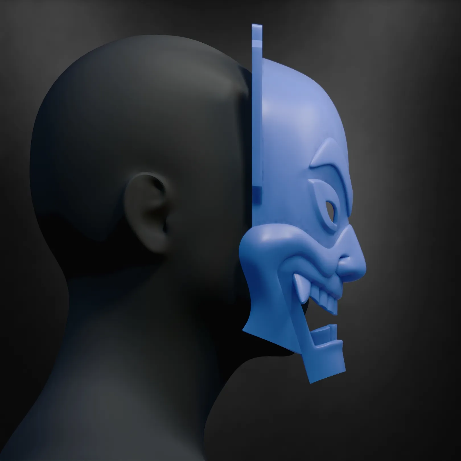 Blue Spirit Mask - Avatar Cosplay