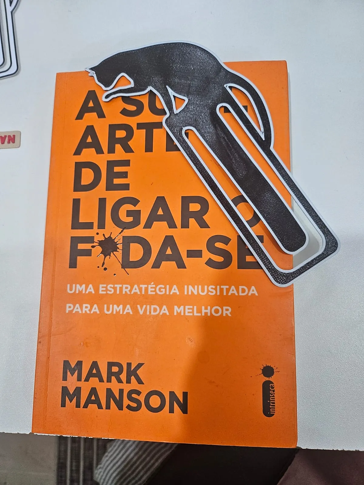 Marcador de Livro gato