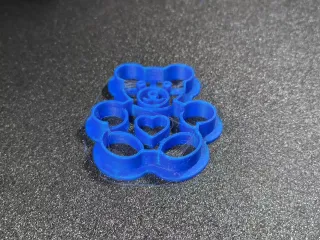 teddy bear cookie cutter