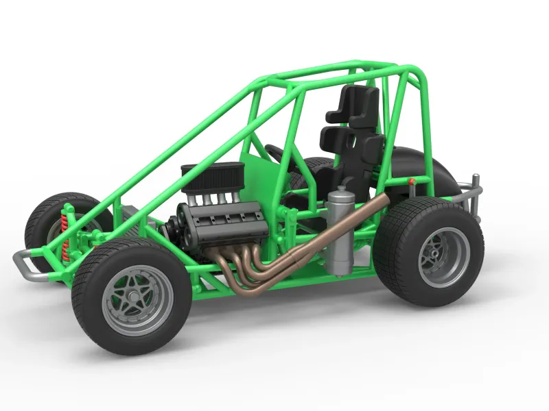 Midget car Base Scale 1:25