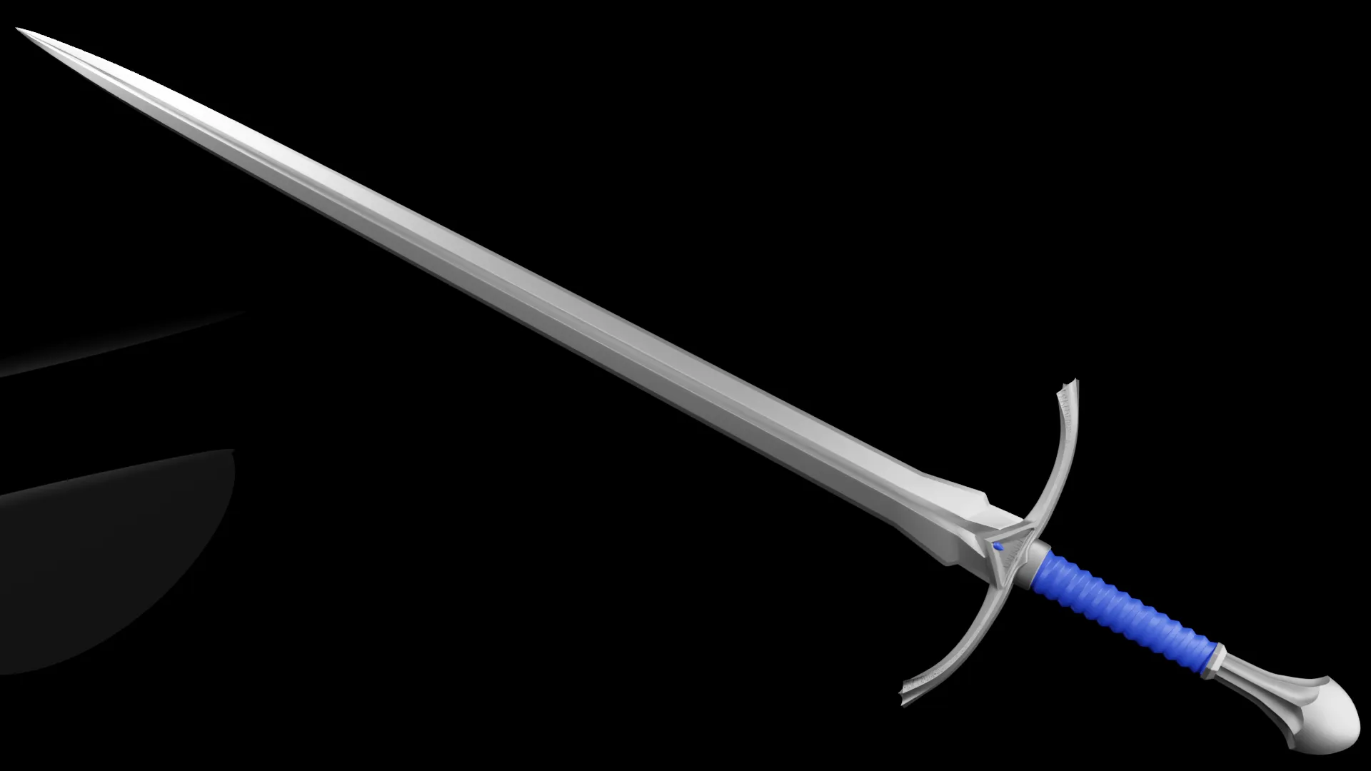 Cosplay STL Download - Glamdring Sword - Lord of the Rings - REAL SIZE ...