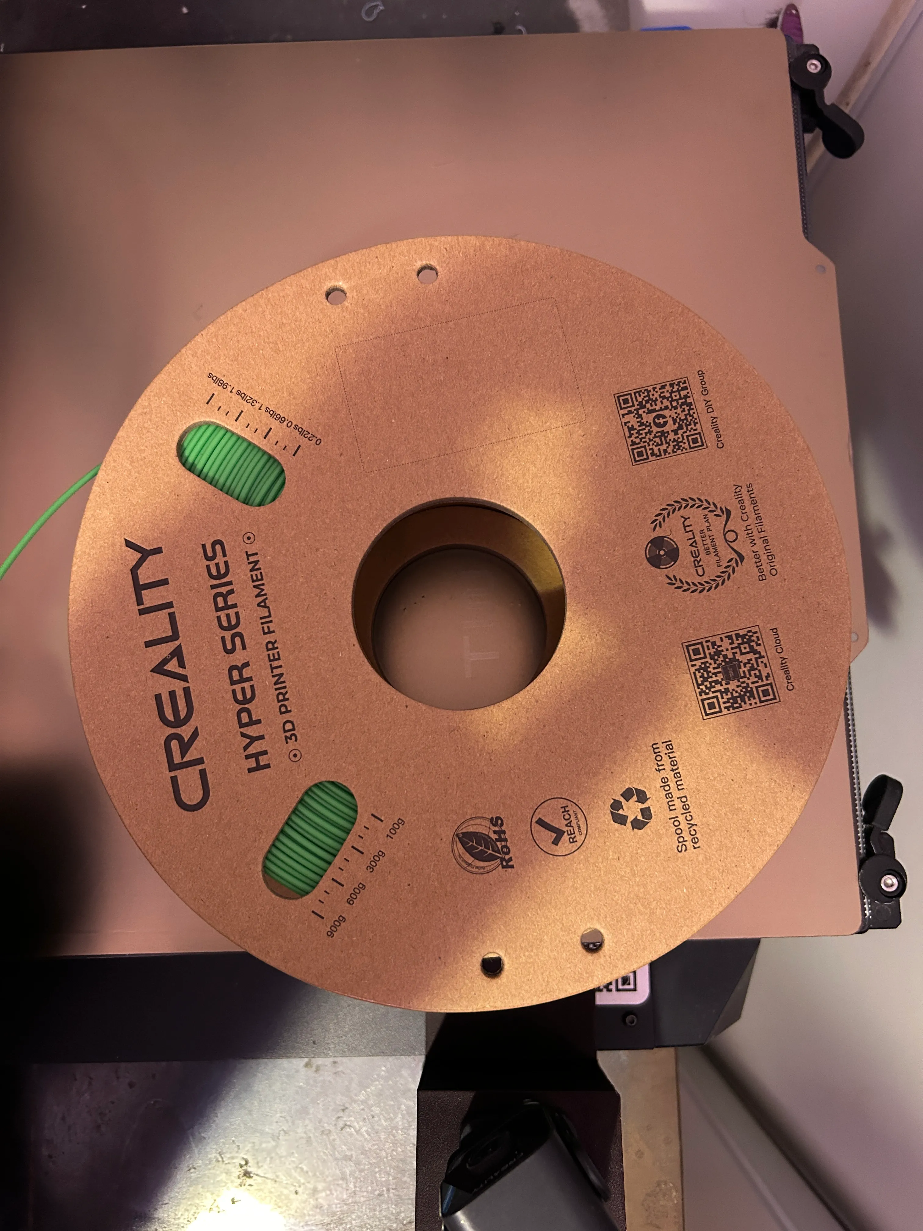 Creality HYPER PLA/PETG Cardboard Spool Adapter CFS (v2)