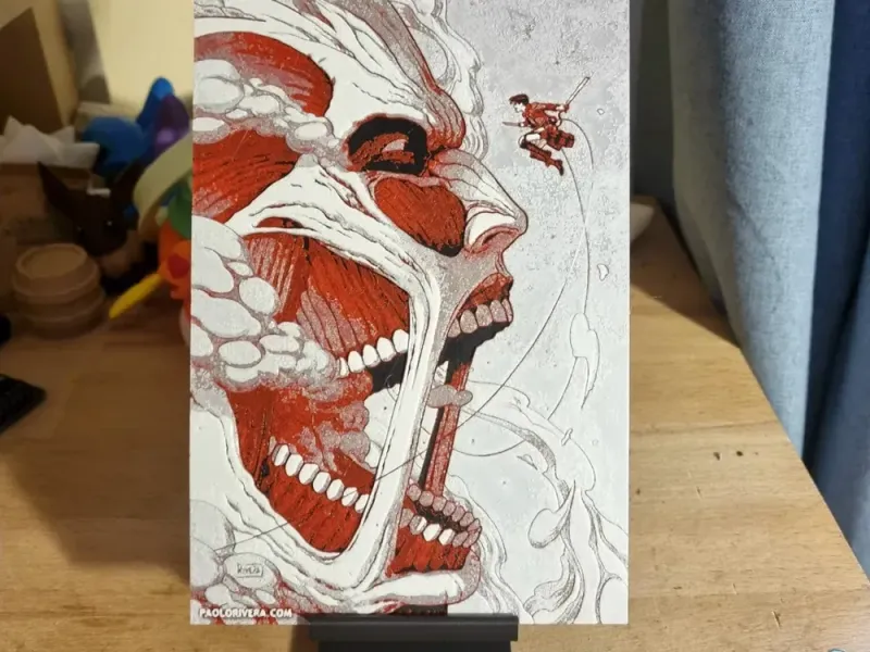 Eren Jaeger Attack a Titan Attack On Titan (HueForge)