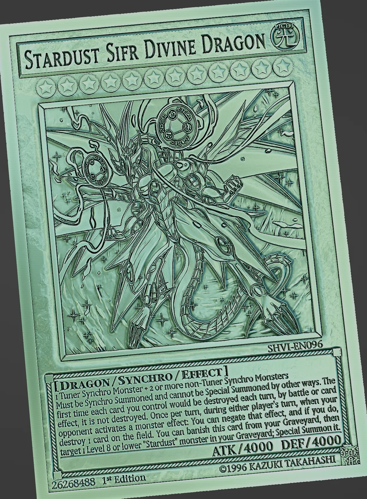 Stardust Sifr Divine Dragon - yu-gi-oh!