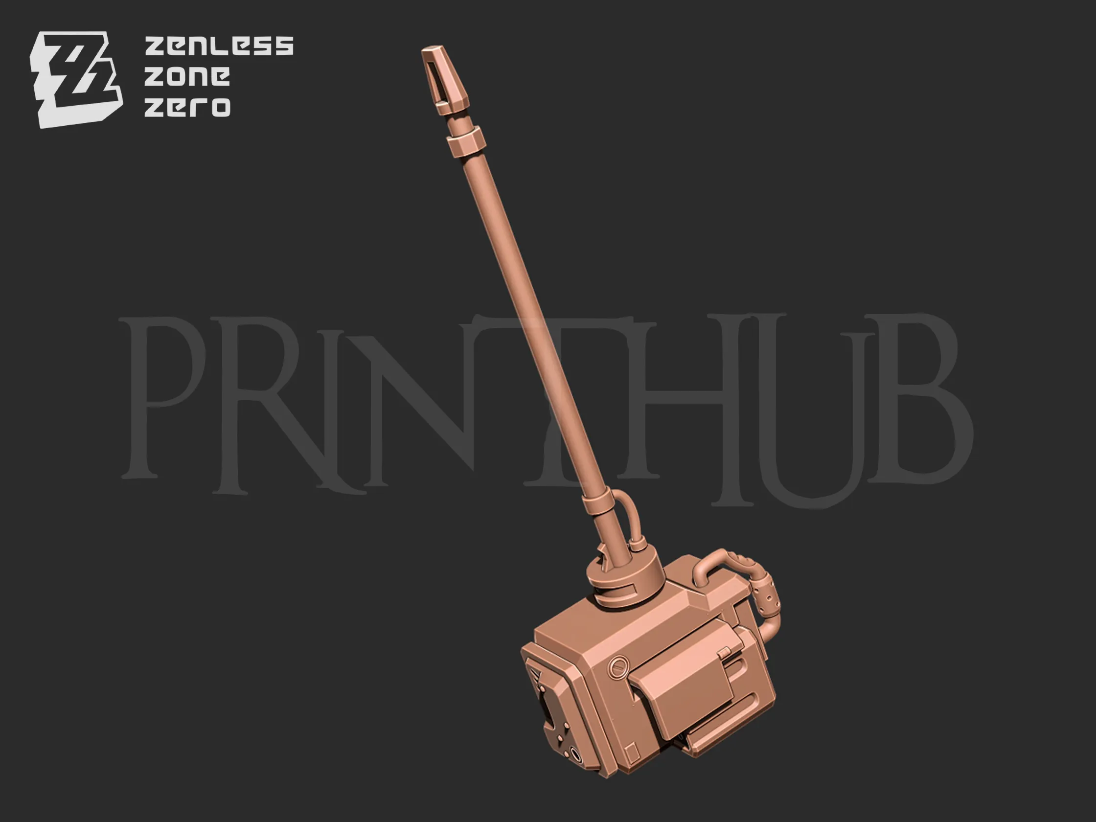 Koleda Belobog Hammer Weapon from Zenless zone zero