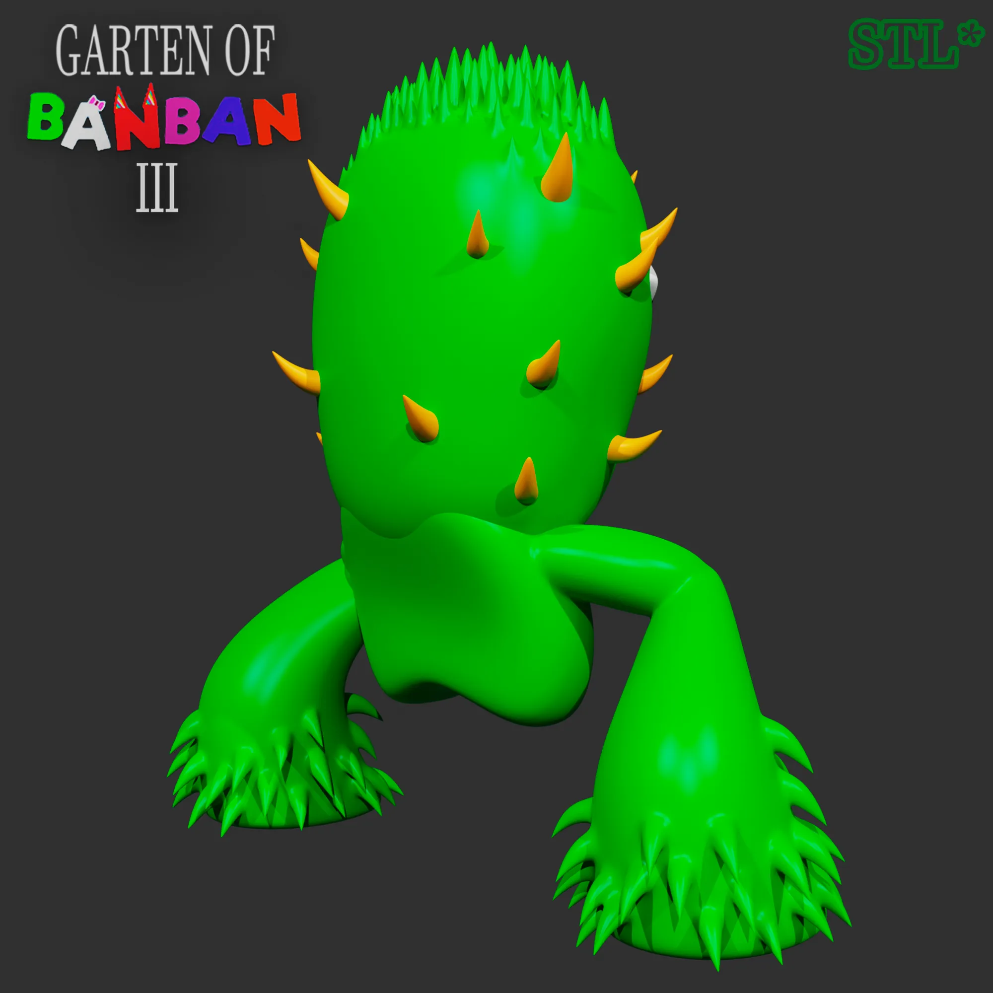 NASTY NACK FROM GARTEN OF BANBAN 3 NEW MONSTERS, FAN ART