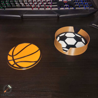 Basketball Coaster 🏀🍺 3d model