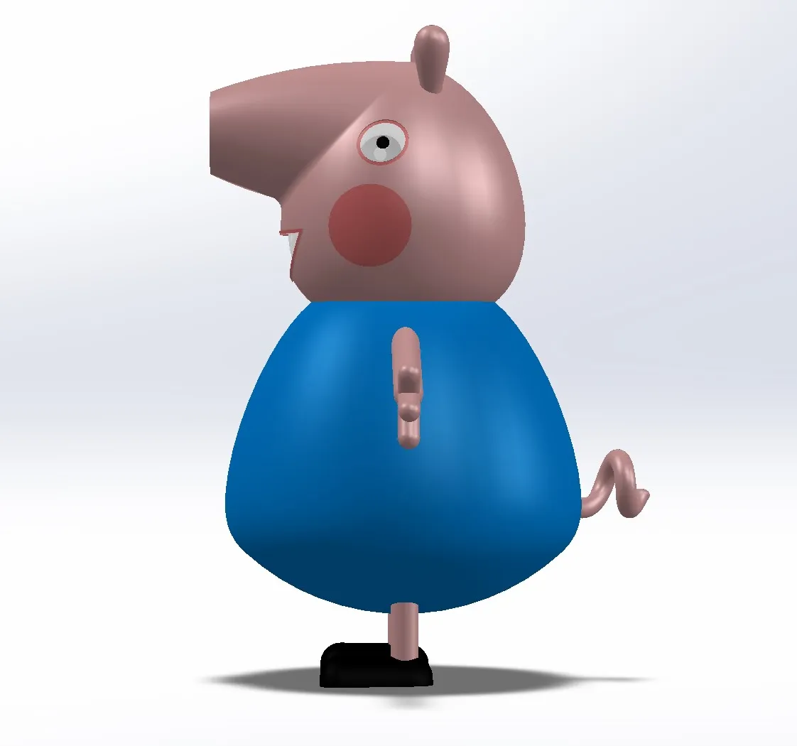 George Pig, Peppa's brother