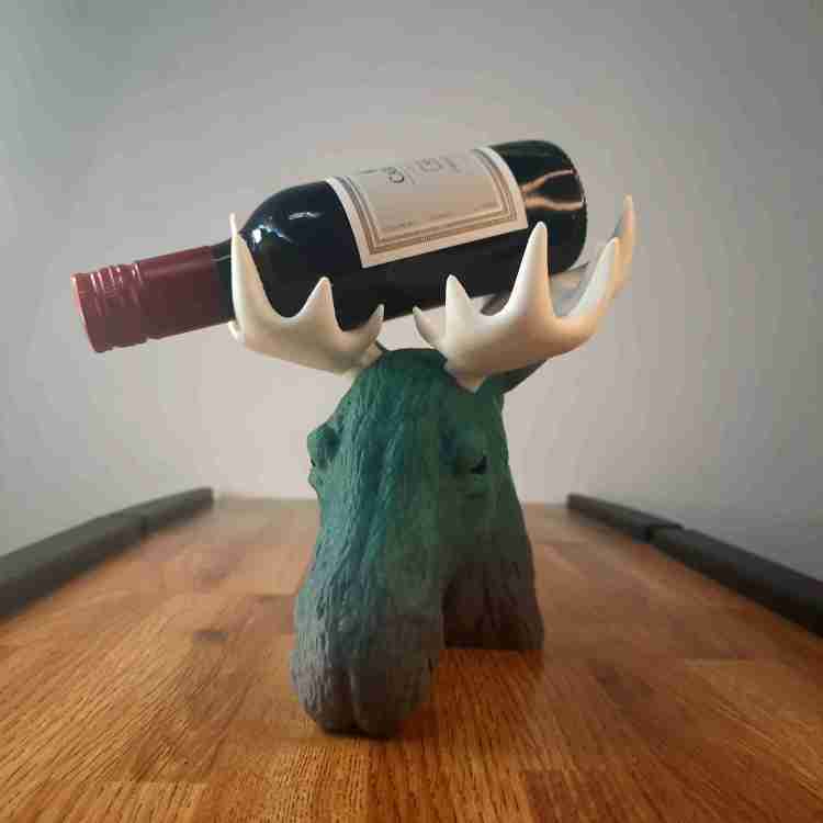 Moose wine holder