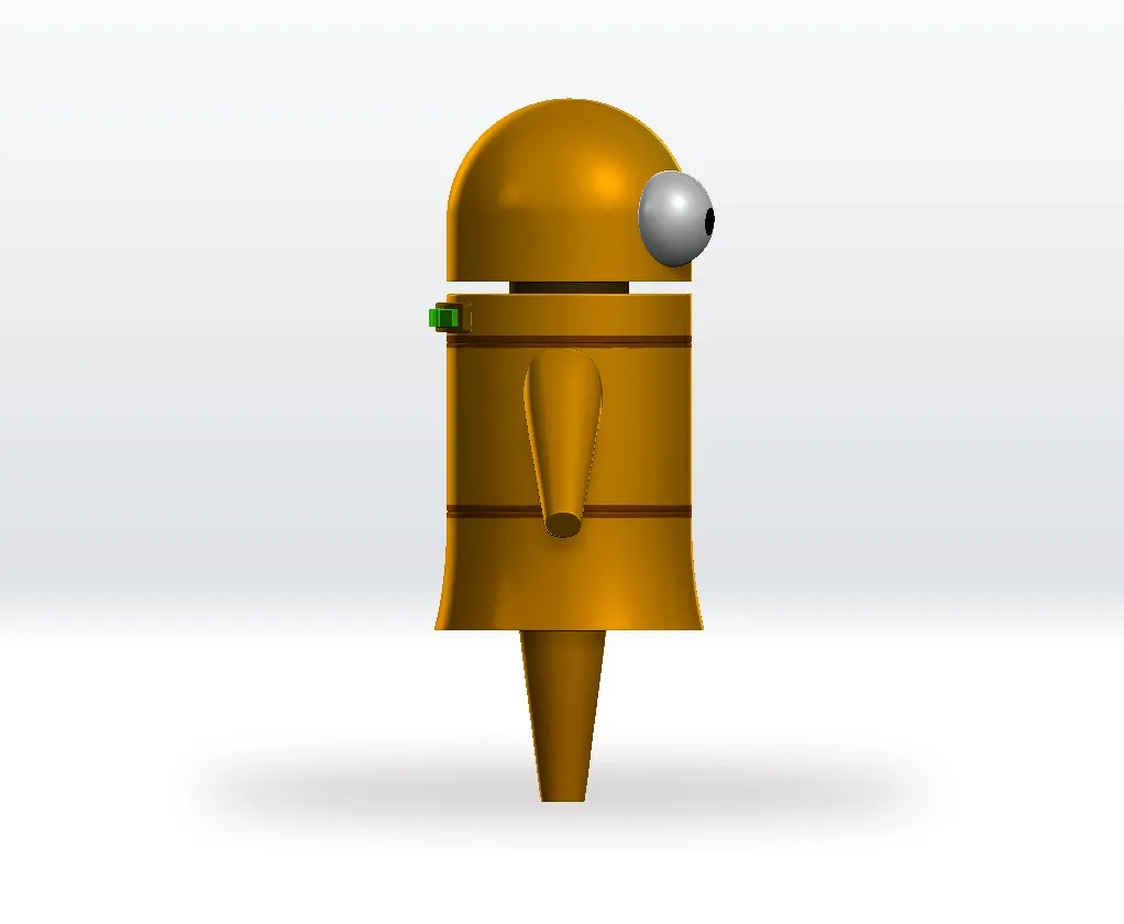 Repo Gold STL file 3D Model Character Fanart