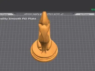 Sinuous Fox - A Minimalist Masterpiece to 3D Print