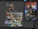 Fire and Ice (1983) Tribute Diorama – 3D Printable STL Pack-6