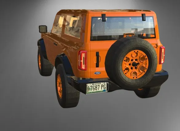 Ford Bronco 2021 STL