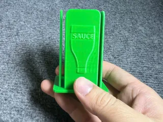 Inverted bottle holder