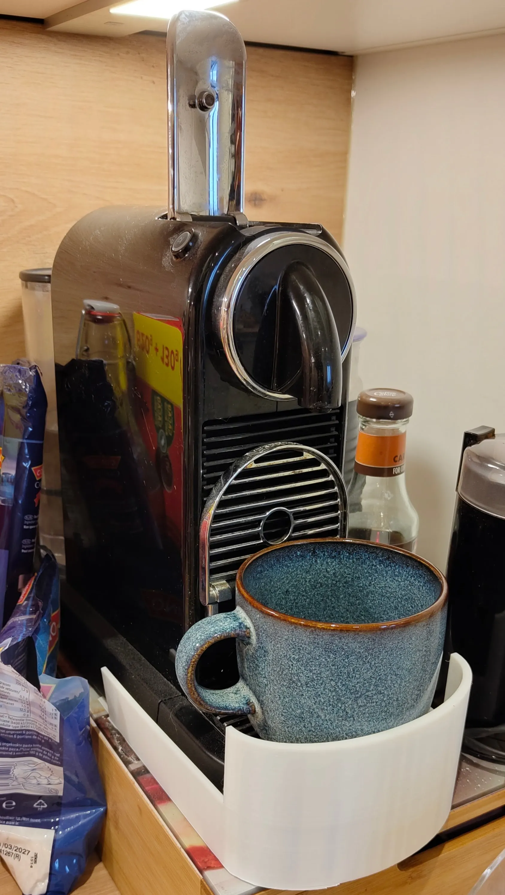 Cup Holder for Nespresso Delonghi – Stability Upgrade